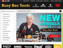 Tablet Screenshot of busybeetools.com